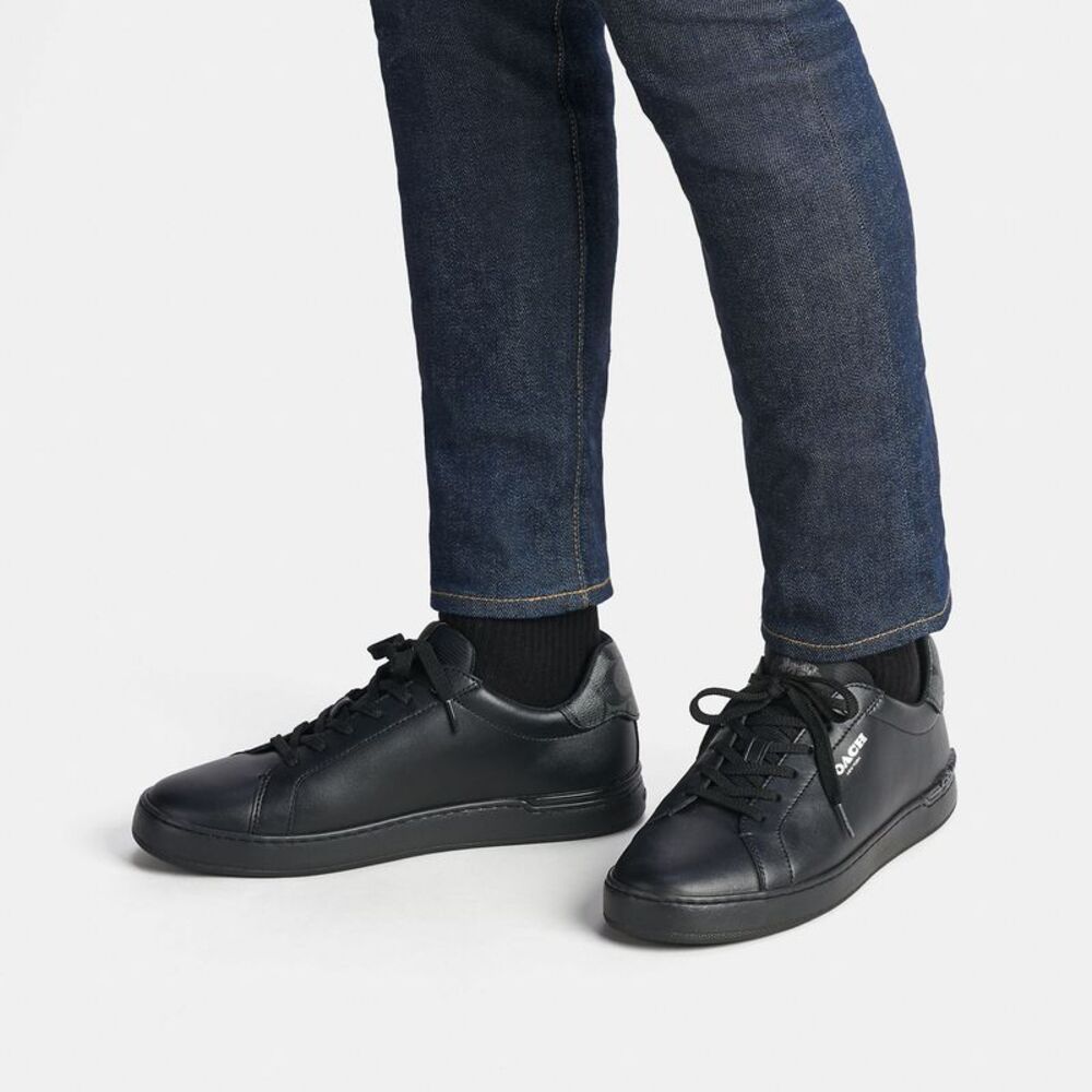 NWT Coach Outlet Clip Low Top Sneaker Signature Canvas - Picture 5 of 6